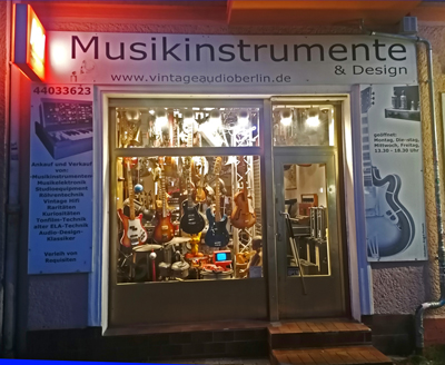 An & Verkauf Musikinstrumente & Design in Berlin
